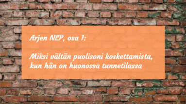 miksi vältän puolisoni koskettamista kun hän on huonossa tunnetilassa