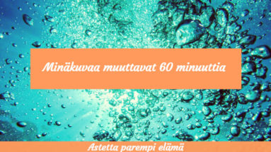 minäkuvaa muuttavat 60 minuuttia
